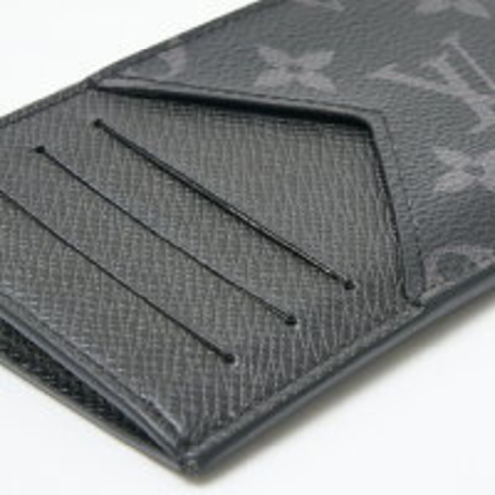 Louis Vuitton Eclipse Wallet Monogram Leather Bla… - image 6